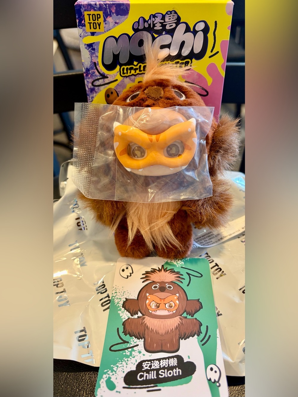 Top Toy Mochi Little Monster Chili Sloth
